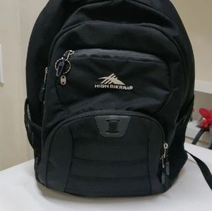 Black backpack
